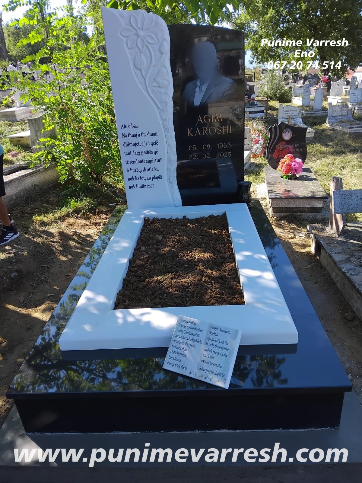 Modele varresh me pikture - Mermer I Bardhe